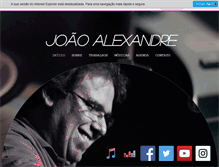 Tablet Screenshot of joaoalexandre.com.br